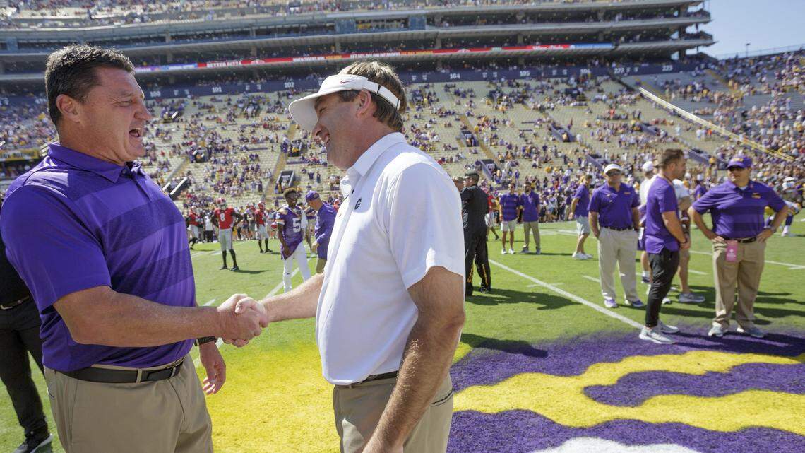 Where to watch, how to follow Saturday’s SEC Championship between Georgia and LSU