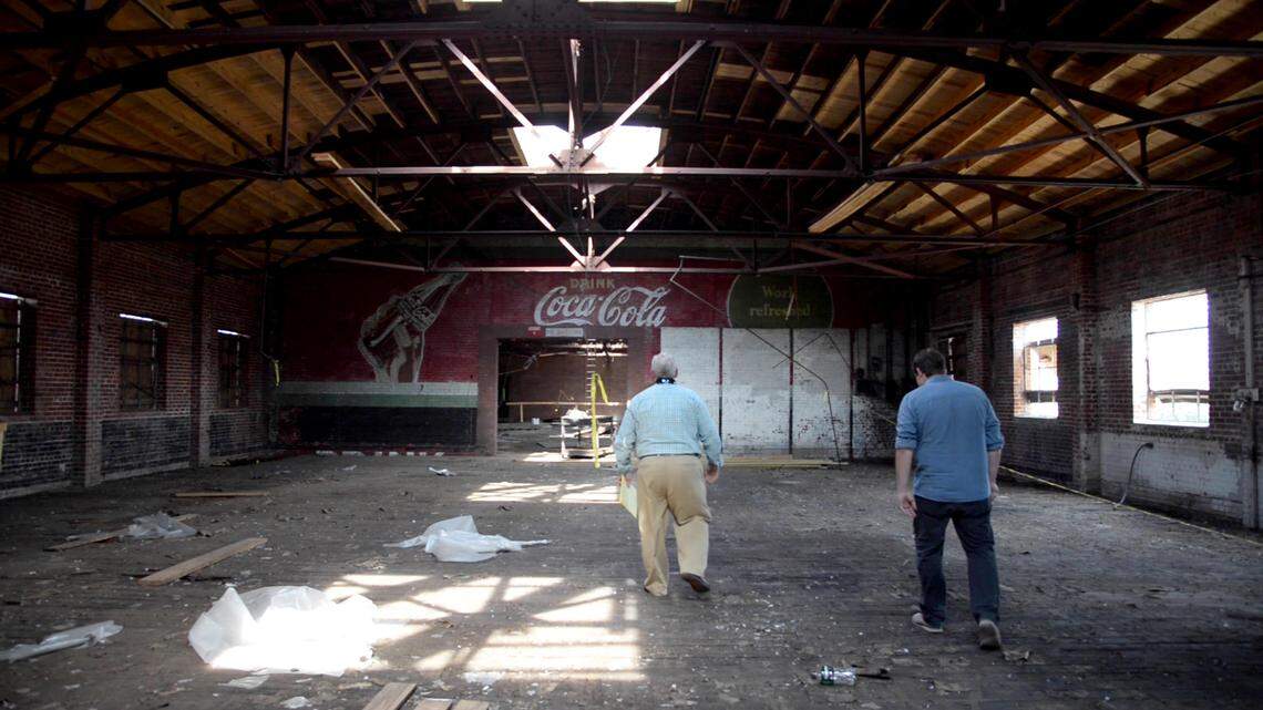 Once a Macon Coca-Cola bottling facility, this abandoned building is getting a new life