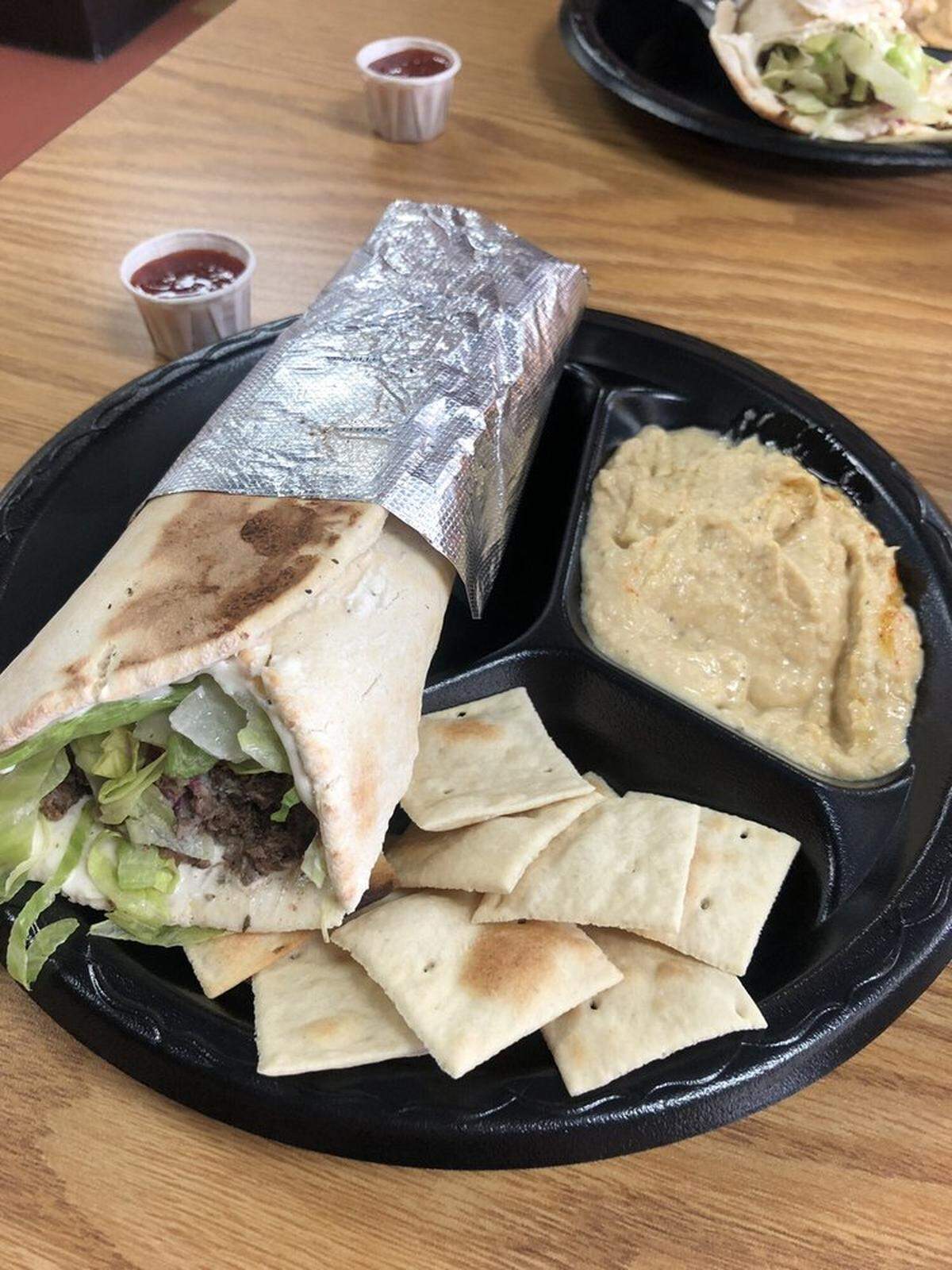 Beef Lamb Shawarma from Medi’s in Macon, GA.