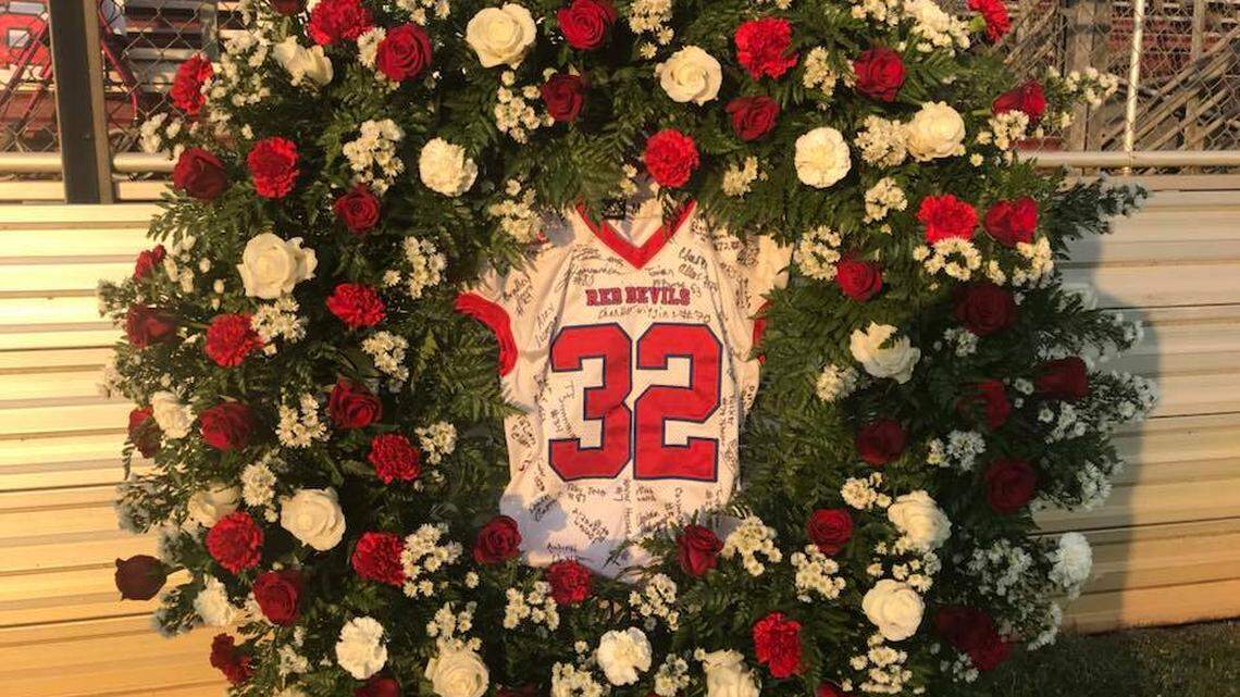 Pike County football player, Dylan Thomas, died following an injury against Peach County on Sept. 28. A memorial was set up in his honor at  the Rutland vs. Pike County game on Friday night.