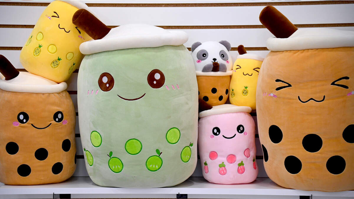 Boba squishes available for purchase at Macon K-Pop at 2320 Ingleside Ave. in Macon.