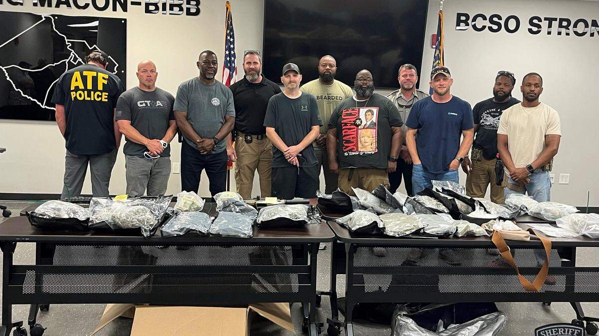 Authorities uncover a massive conspiracy involving K-2 drugs and cocaine trafficking during an investigation at Bibb County Jail in Macon. It led to 11 arrests.