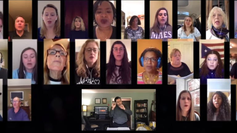 Houston County Schools virtual chorus offers uplifting message at start of digital learning