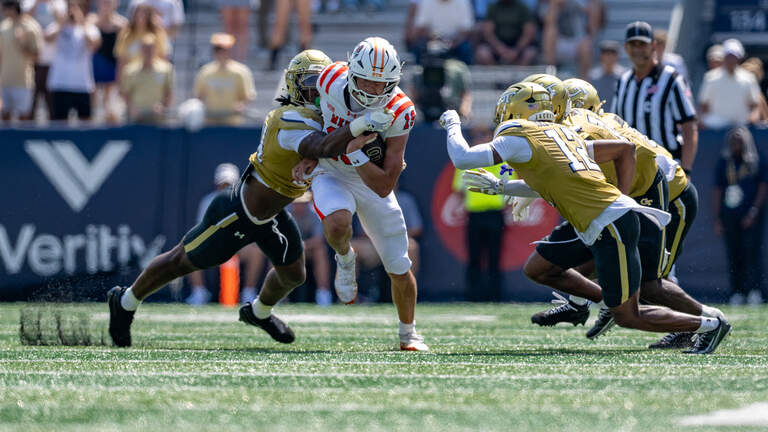 Despite bright spots on offense, Mercer outclassed in 44-11 loss to Georgia Tech
