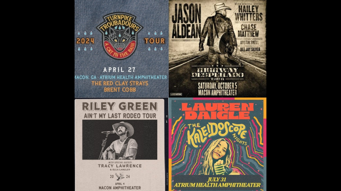 Country, R&B, comedy. Macon’s new amphitheater will have something for everyone