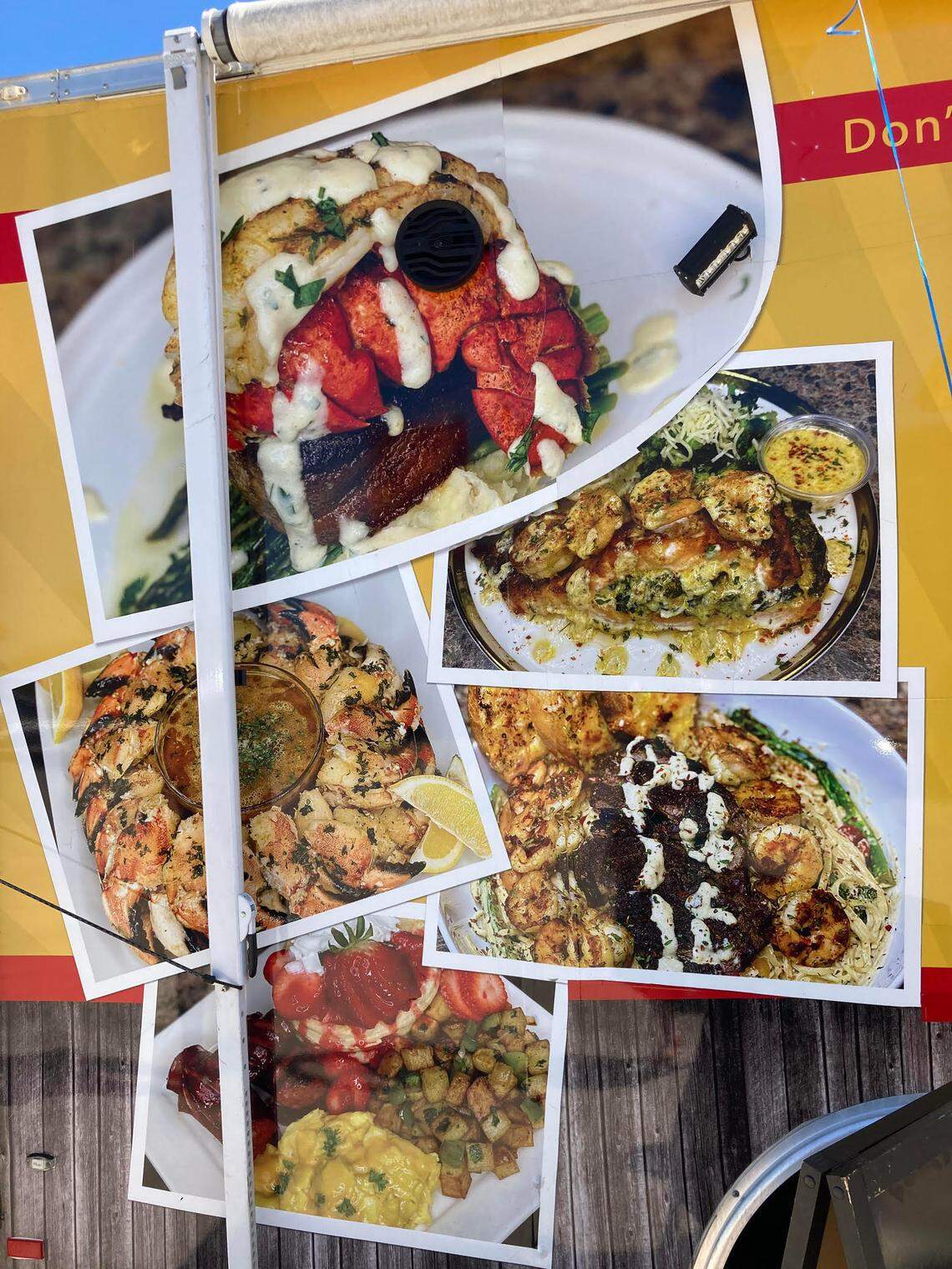 Sometimes it’s people seeing the photos on the side of the ABC Catering LLC food truck that gets them to stop and check it out, the owner says.