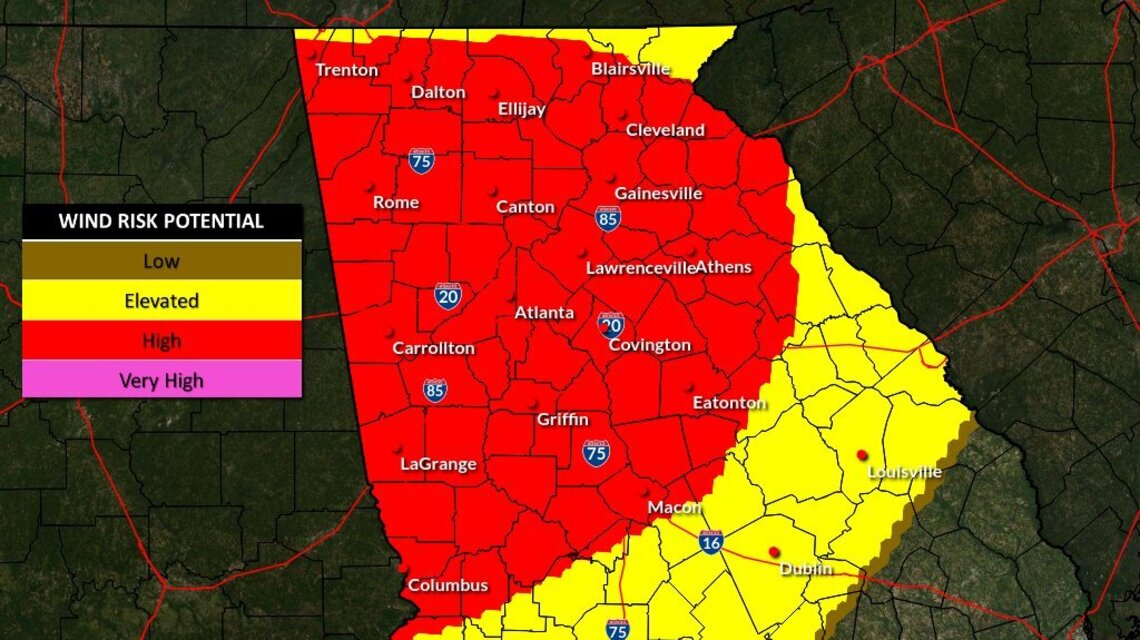 NWS forecasts severe weather for Macon, Columbus GA | Macon Telegraph