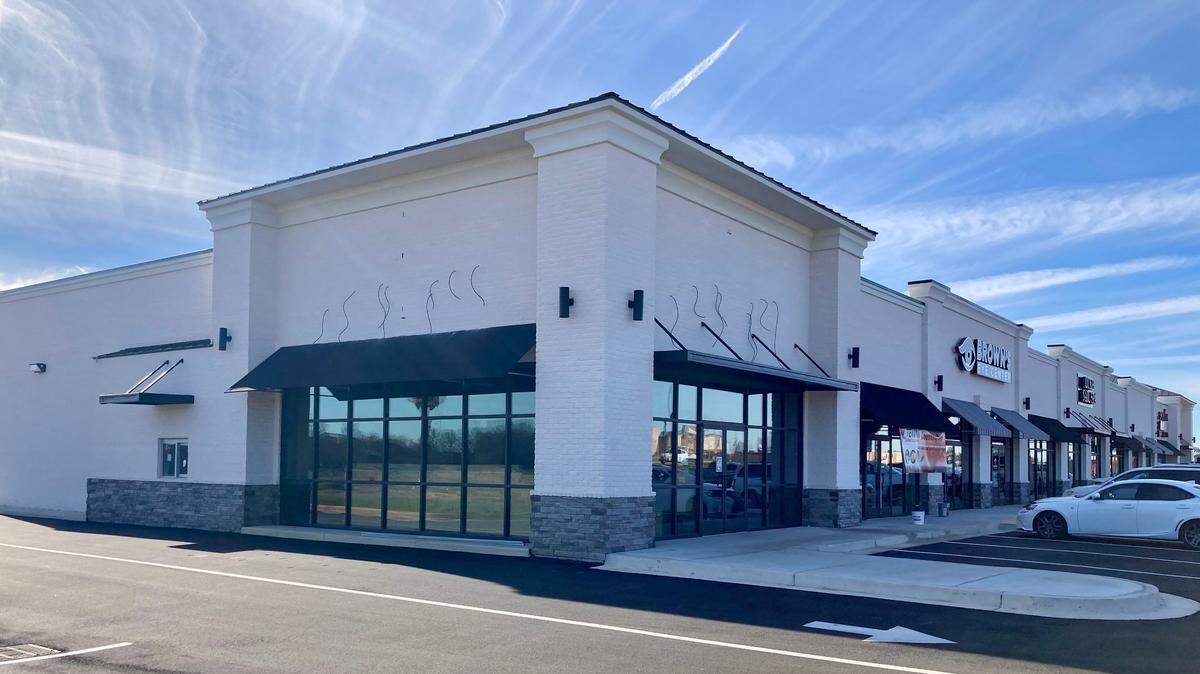Decadent Dessert Bar will be moving across the street to the corner of this new plaza in Warner Robins and joining a host of new restaurants and businesses either open or coming to the plaza. The future spot for Decadent Dessert Bar includes a drive-thru.
