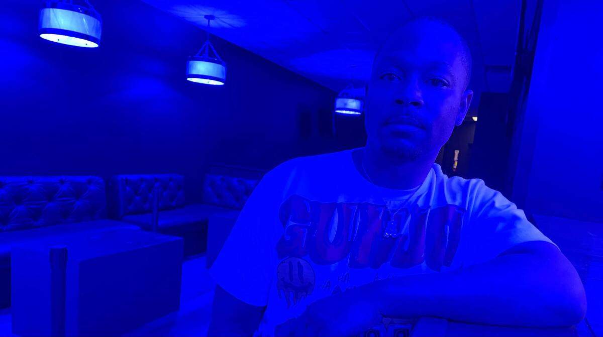 Donta Truss, owner of the new Pure Lounge 25 in Warner Robins.