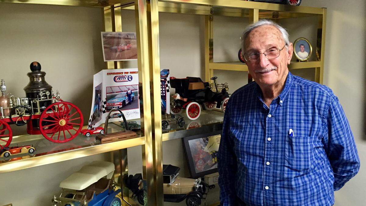 SPECIAL TO THE TELEGRAPHJim Clance estimates he has sold more than 15,000 cars in the past 50 years.