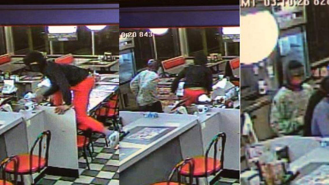 Three men are wanted in a stickup at Waffle House in Warner Robins on Jan. 23, 2018.