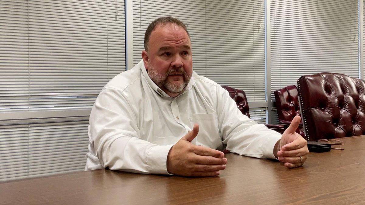 United to End Homelessness executive director Jake Hall speaks to The Telegraph on Tuesday, Feb. 11, 2025, in Macon, Georgia. Hall sees addressing homelessness in Macon and Middle Georgia as a collaborative approach between government and local non-profits.