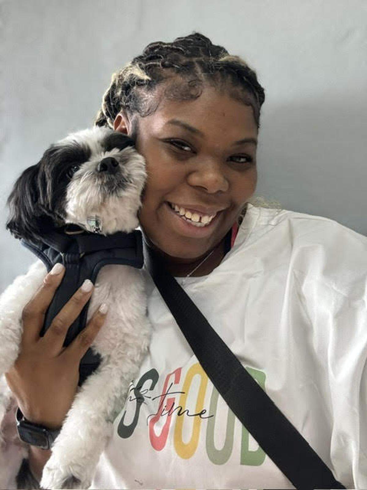 Sebastian and his owner, Jordan Pounds.