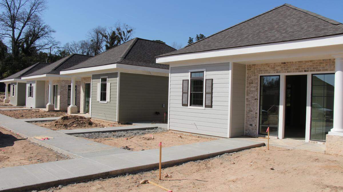 River Edge Behavioral Health started to build the Tiny Cottages of Macon, Ga. for homeless people in July 2023.