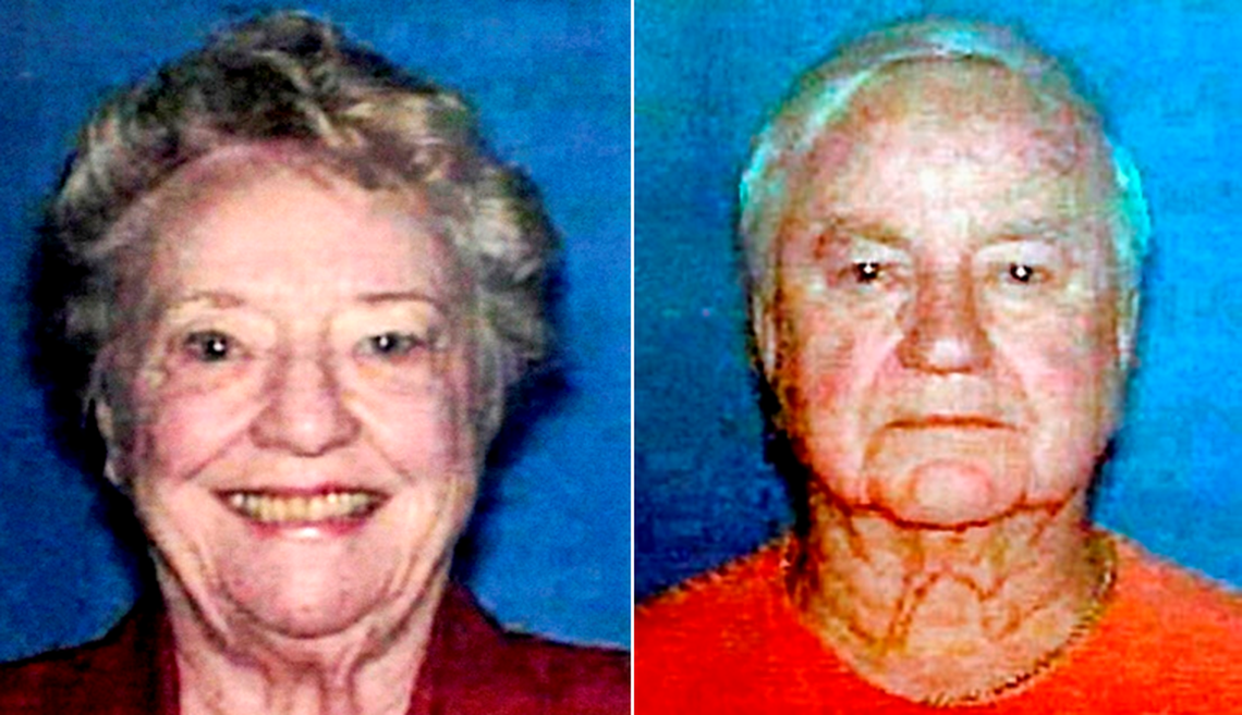 Shirley and Russell Dermond in undated family photographs.