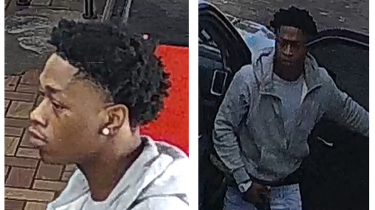 Security camera footage shows a possible third suspect in an aggravated assault and armed robbery incident that took place on Feb. 14, 2025. Authorities are seeking the public’s help in identifying the man.
