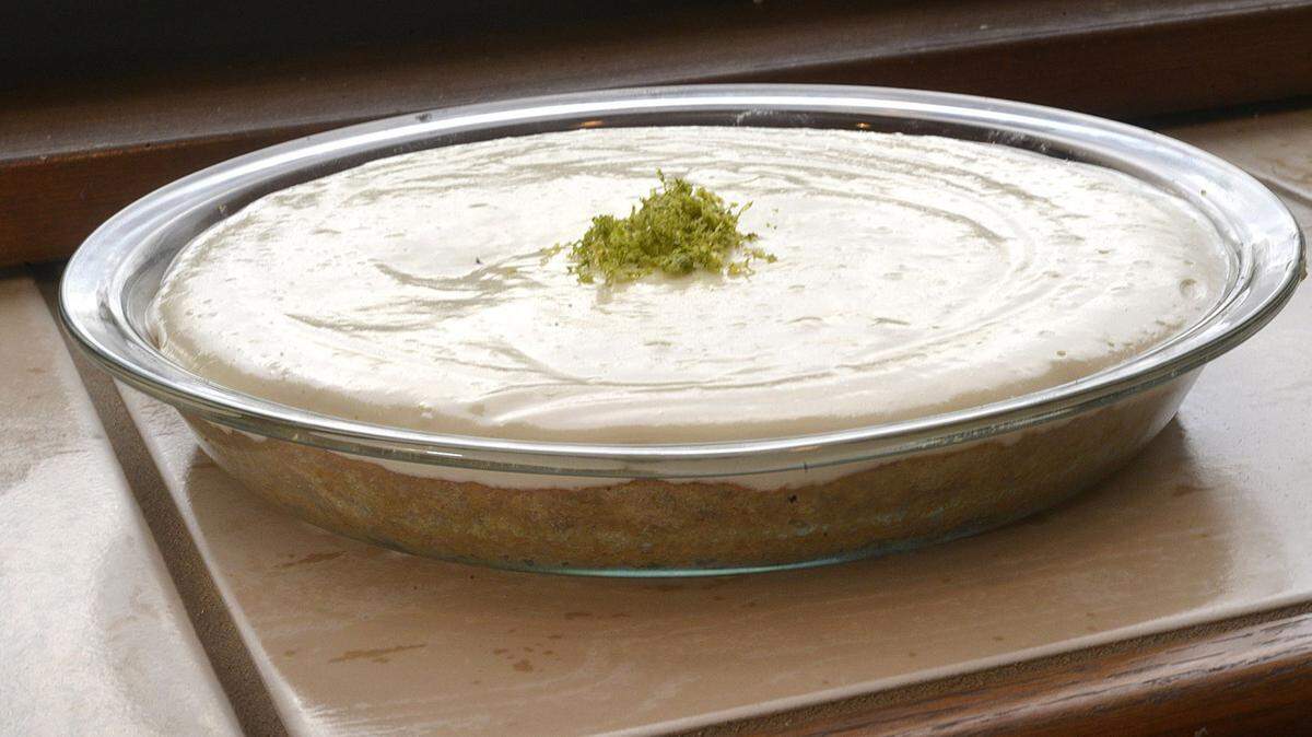 Icebox Key Lime Pie. 