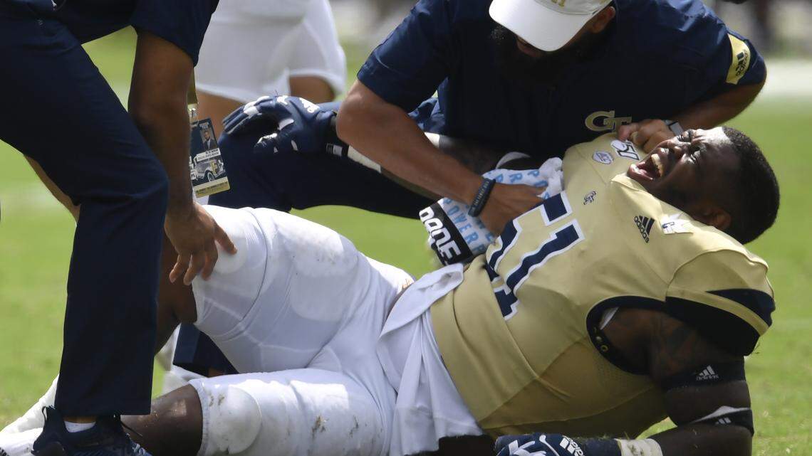 GT sees another injury, linebacker breaks personal record, more notes from Citadel loss