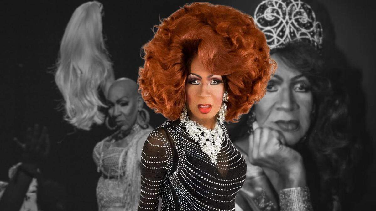 Tangerine Summers, Macon’s oldest drag queen, defied anti-masking laws from the 1970s, inspired generations of queer performers and activists in Middle Georgia. Graphic by Alba Rosa/The Telegraph