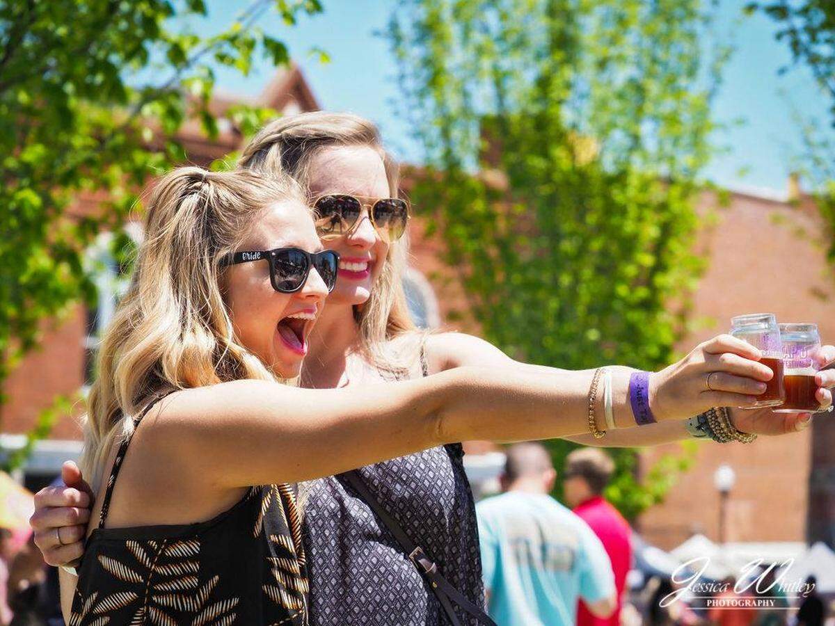 Beer lovers enjoy the 2019 Just Tap’d Beer Festival.