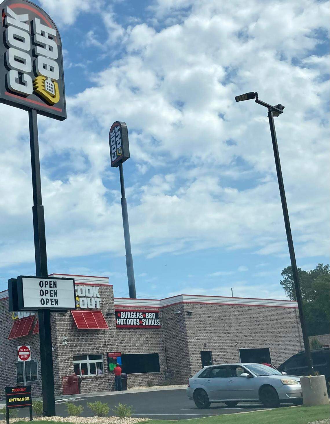 Perry’s first Cook Out is open at 1340 Sam Nunn Blvd.