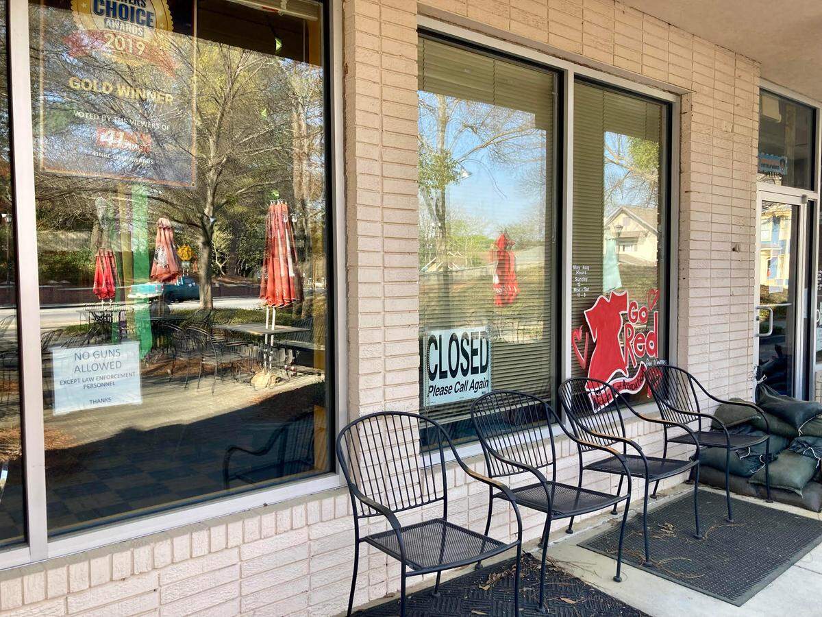 The sign in the window of this well-known restaurant in Mercer Village says, “Closed,” and it may be for good.
