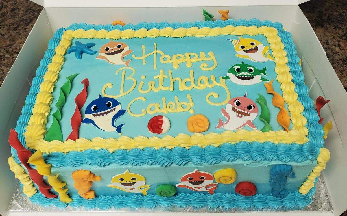 A made-from-scratch chocolate cake with buttercream created by Kanesha Taylor, a pastry chef and co-owner of De’Lani Delights at 2310 Ingleside Ave. in Macon.