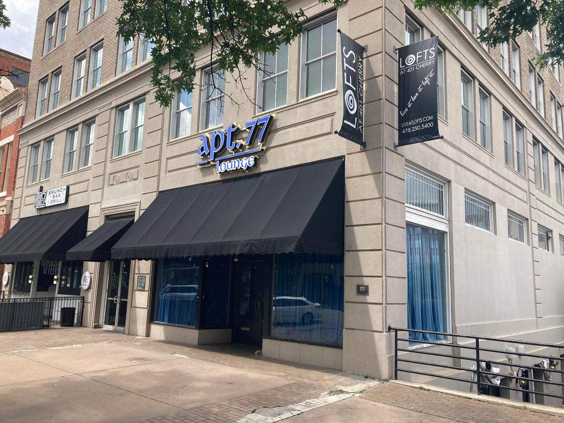 New cocktail bar and lounge - apt. 77 lounge - opens at 401 Cherry St. in downtown Macon.