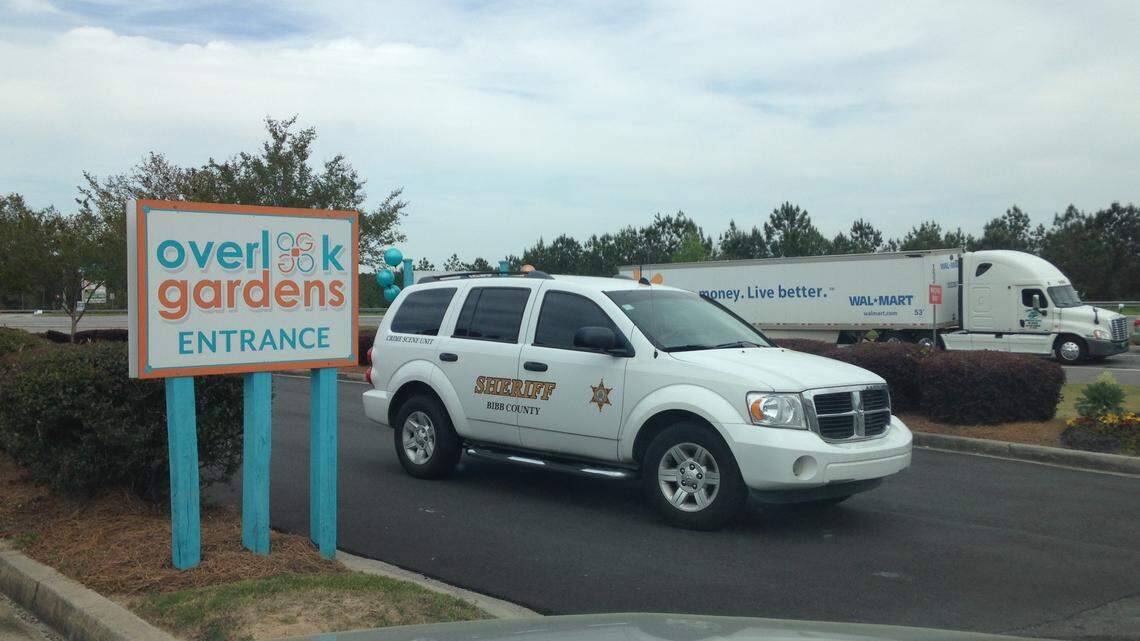 Bibb County sheriff's deputies are investigating after shots were fired Monday afternoon during a home invasion at Overlook Gardens Apartments at 1400 Gray Highway.