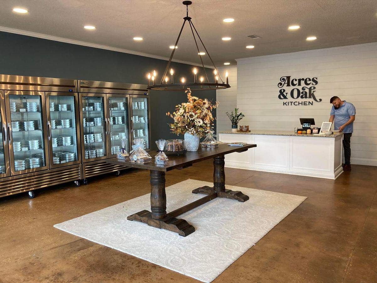 Inside Acres & Oak Kitchen in Perry. The franchise owners of the Perry location are opening an Acres & Oak Kitchen in Warner Robins.