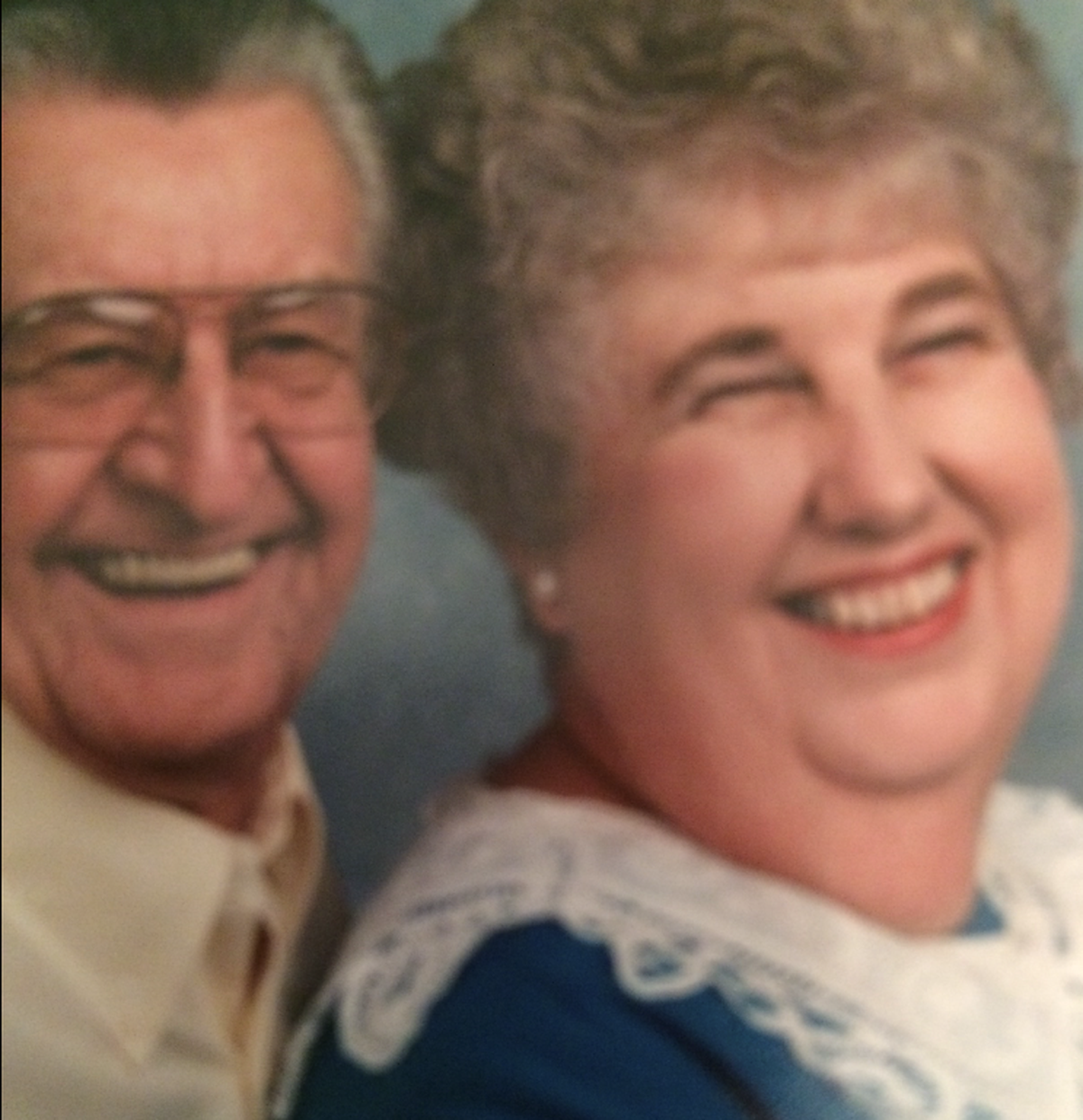 Arnold W. “Ting” Tengelsen and wife Joan, Carlene’s parents, in an undated photograph.