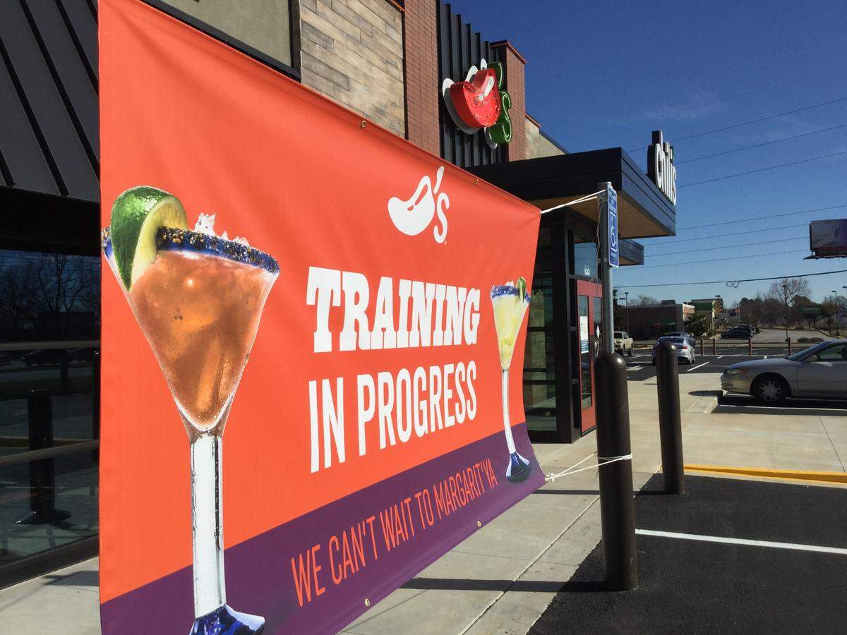 Chili’s Bar & Grill is expected to open its Warner Robins location on schedule Feb. 8, said Devon Cutler, the restaurant’s general manager. The restaurant shares the former Toys R Us site at 3000 Watson Blvd. with a new Chick-Fil-A eatery expected to open in March.