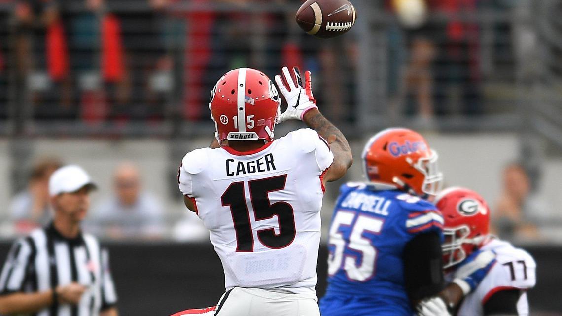 ‘Wide open’: Georgia WR Lawrence Cager returns from injury, shines with career-best game