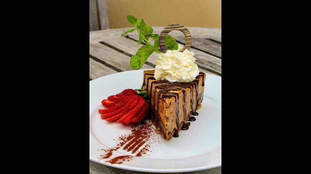 Natalia’s chocolate coffee toffee tart, one of the delicacies Maconites can vote for during Macon Baking Week.