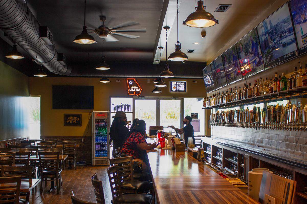 The Library Taphouse and Kitchen located at 1530 Mercer University Drive in Macon.