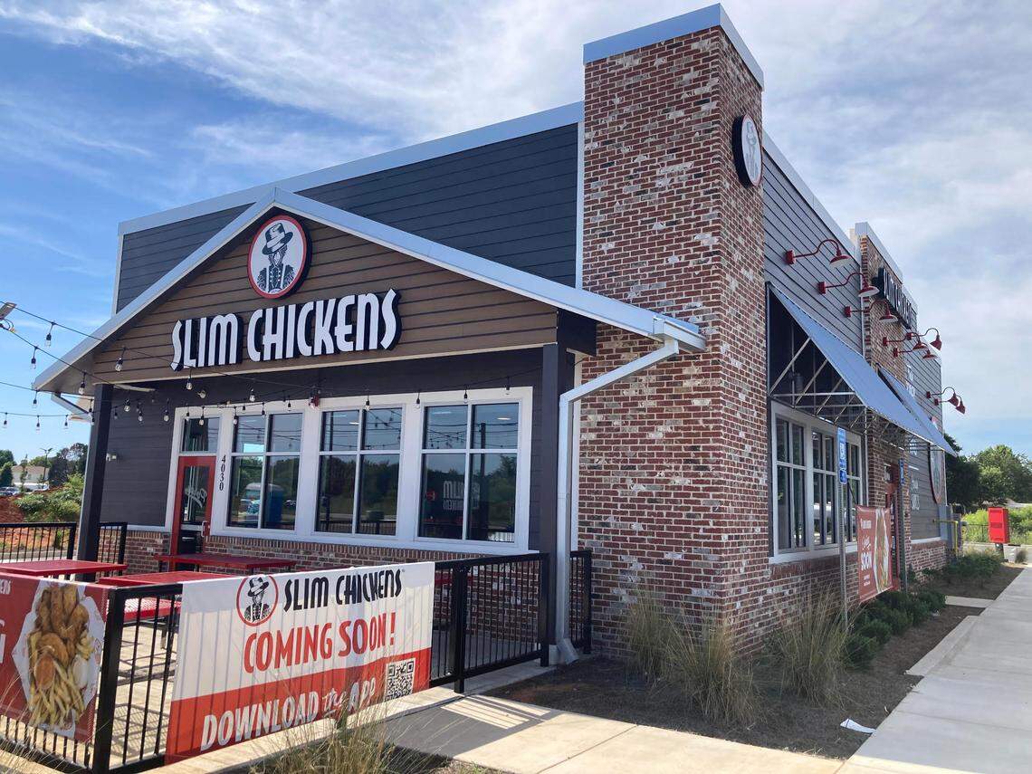 Slims Chickens expected to open its first store in Middle Georgia this summer in Warner Robins. Other stores planned for Macon and Perry.