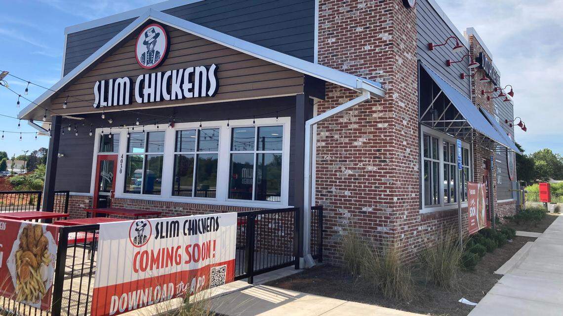 Slims Chickens is expected to open its first store in Middle Georgia this summer in Warner Robins. Other stores planned for Macon and Perry.