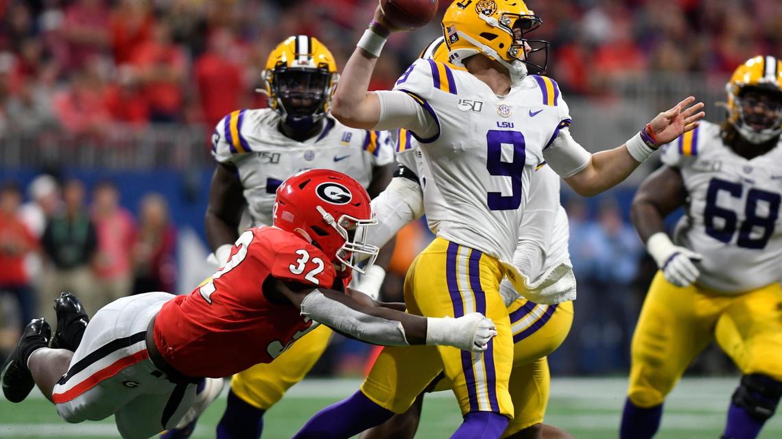 How did Jake Fromm, Joe Burrow’s performances compare in SEC Championship?
