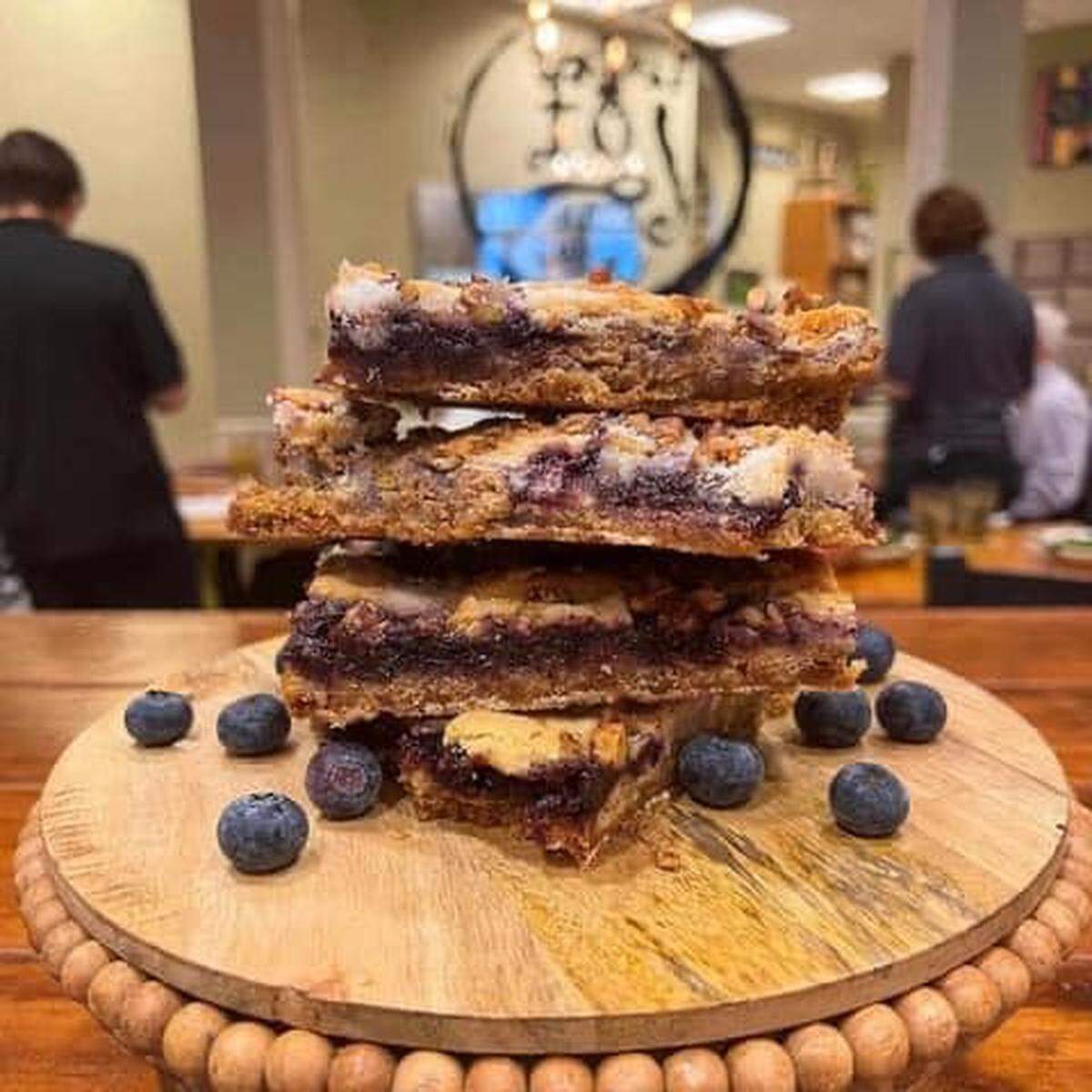 FOJ in Macon offers a variety of entree salads, sandwiches, burgers, great appetizers and soups, sweet treats and even has a nice beer and wine list.