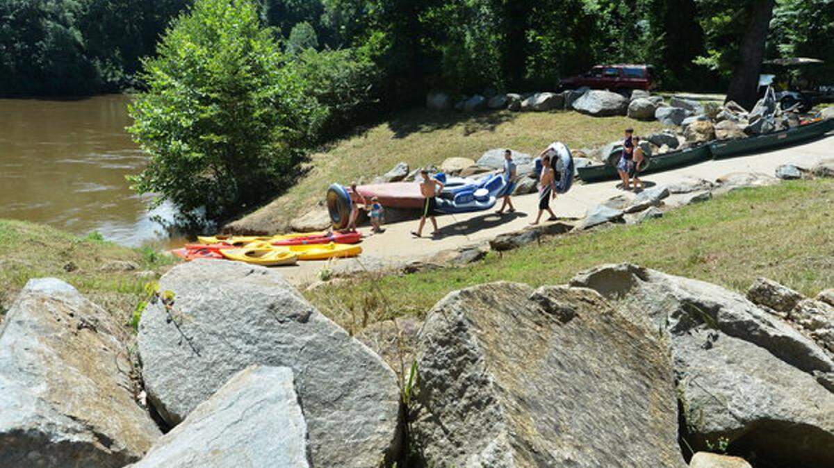 TELEGRAPH FILE PHOTO 
 Amerson Water Park will be open Labor Day from 8 a.m. until 8 p.m. The park, which reopened in May following a $5.5 million project, is normally closed Monday and Tuesday.