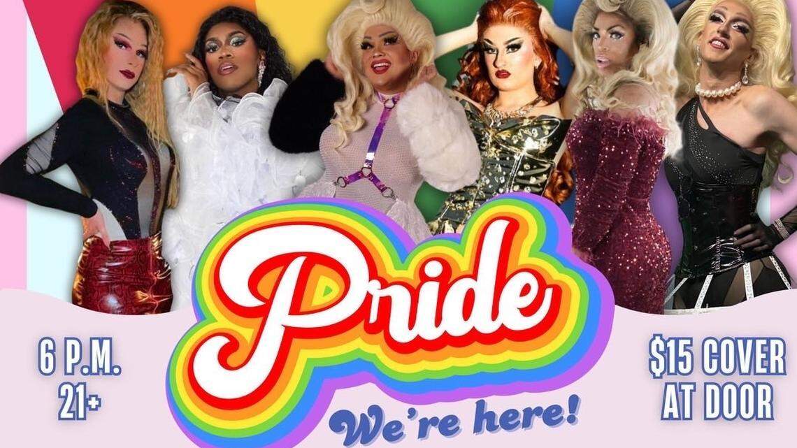 Six drag queens were set to perform at Friends on the Hill in Warner Robins on Sunday, June 30, 2024 after their original venue at Main St. Bar in Perry, Ga. received gun threats.