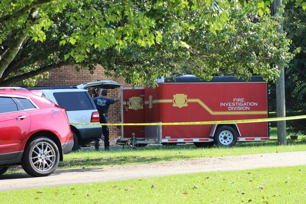 The Houston County Fire Department’s Fire Investigation Division was investigating what caused a fire at a home on the morning of Friday, Aug. 15, 2025. A fire destroyed the brick house and left a man dead Thursday night at 109 Horseshoe Drive in Warner Robins, Ga.