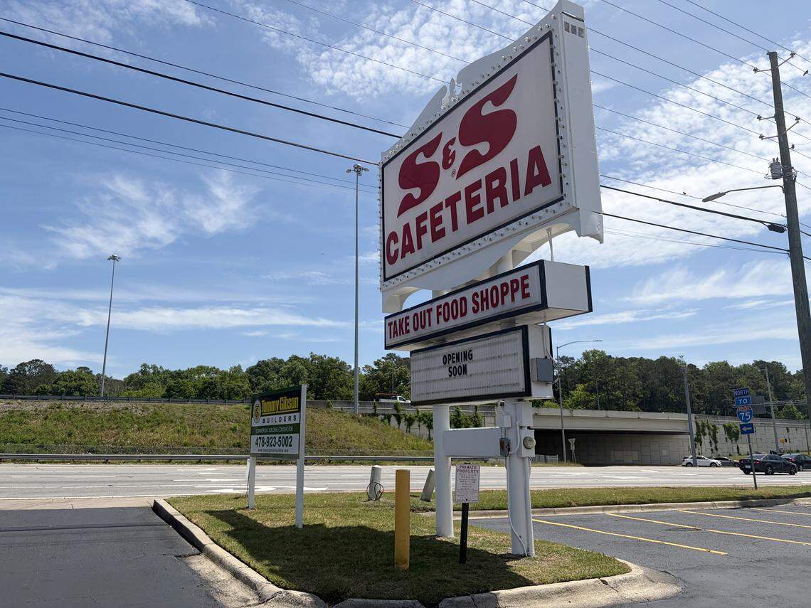 The S&S Cafeteria location at 2626 Riverside Drive in Macon, Ga., which was closed for nearly two years following a fire, will reopening on April 30.