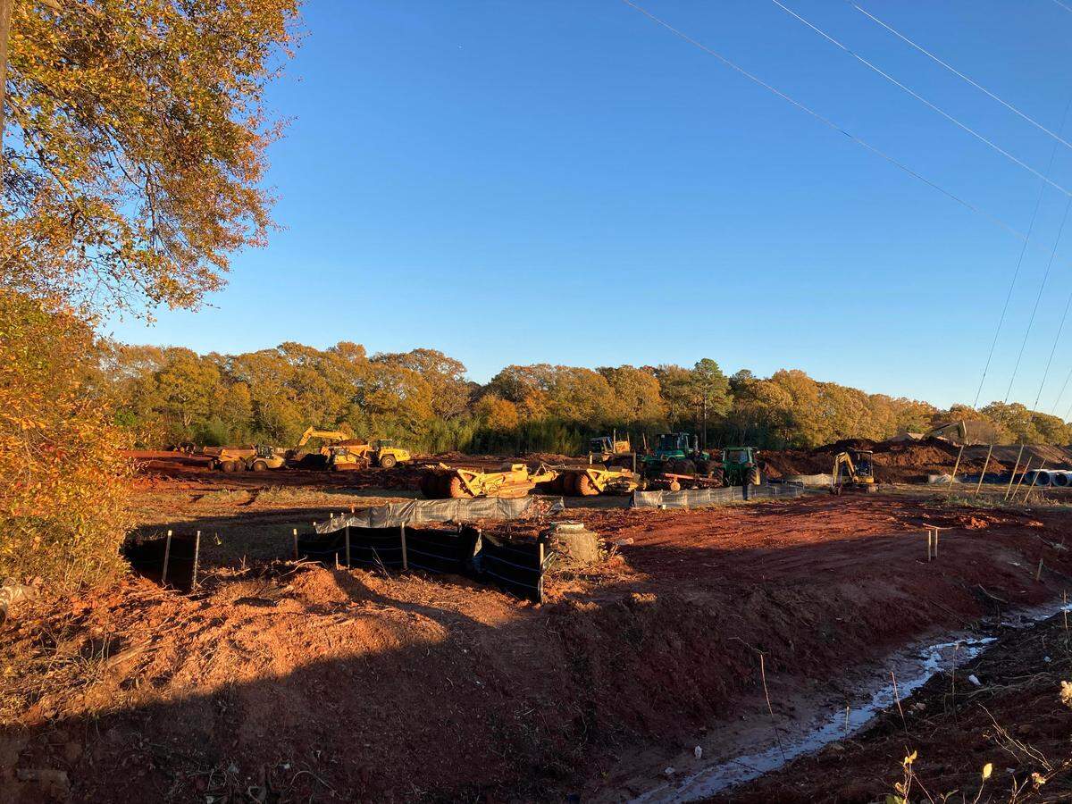 Construction site of the future home of a Residence Inn by Marriott off South Houston Lake Road in Warner Robins.