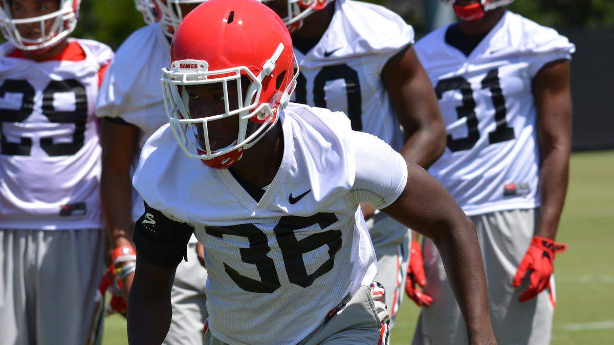 Georgia defensive back Latavious Brini.
