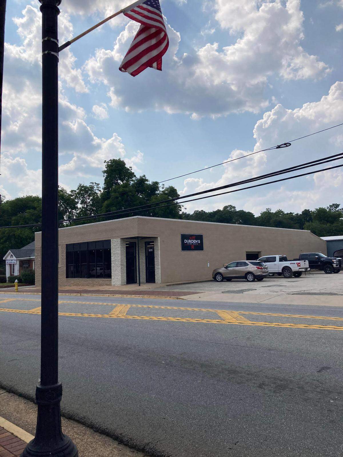 Durden’s Prime Meats is expected to open soon at 805 Commerce St. across from The Muse Theatre in downtown Perry.