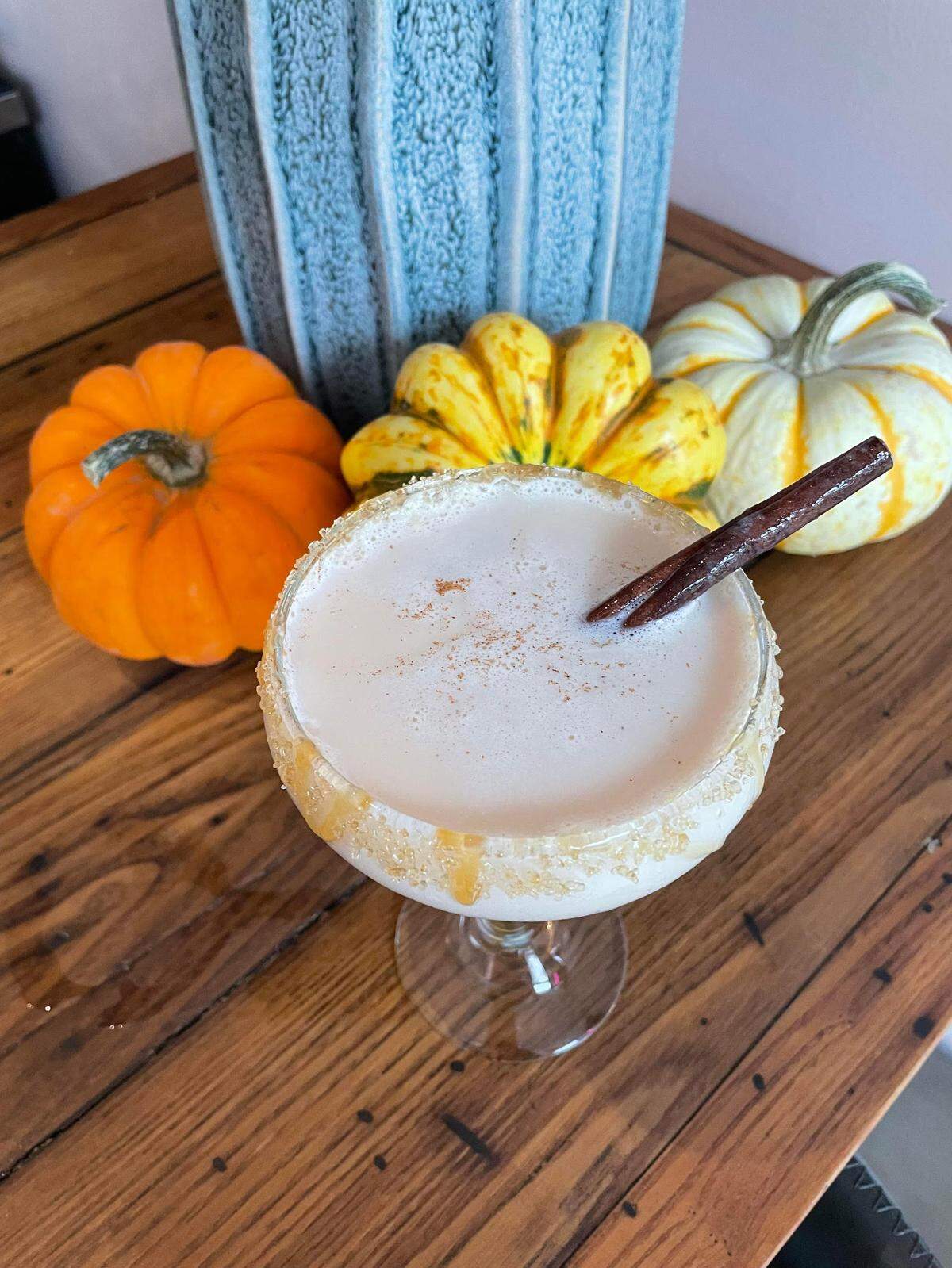 Try the Creme Brulee Martini at Yollah in Macon, Georgia this fall season.
