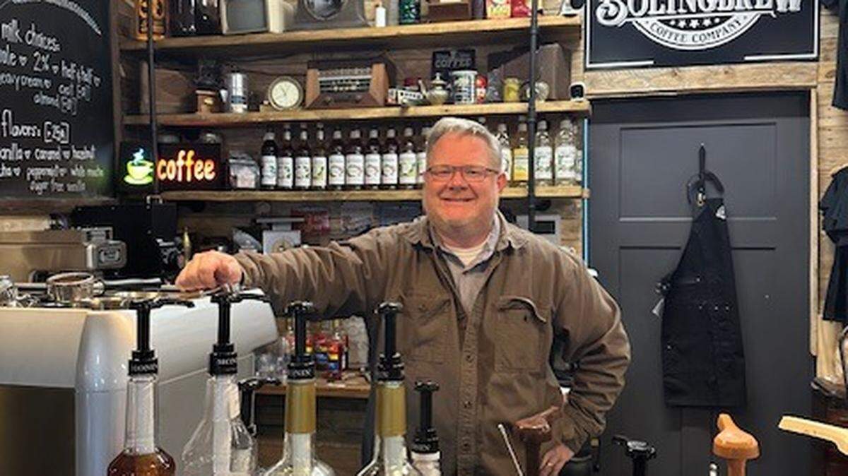 Bolingbrew owner, Michael Bradshaw.