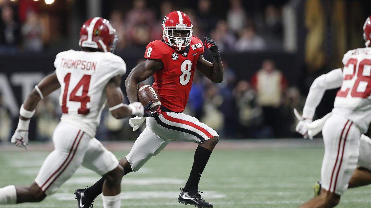 Georgia receiver Riley Ridley’s gamble to declare early for the NFL Draft paid off.