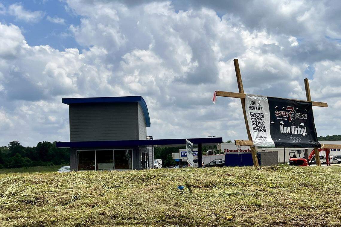 7 Brew at 1667 Bass Road in Macon sets a targeted opening date.